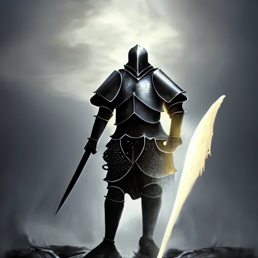 Prompt: a medieval fantasy knight with hot steam billowing from the cracks in his steel, matte oil painting, concept art, dnd, clear, crisp, sharp, award - winning, extremely detailed, 4 k, 8 k