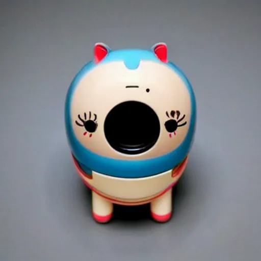 Image similar to cute speaker with human features, super cute, tiny , adorable, awww aspiring, very cute