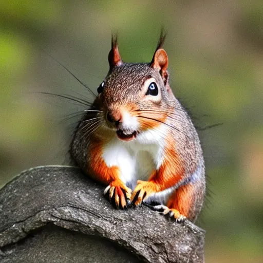 Image similar to musashi miyamoto squirrel