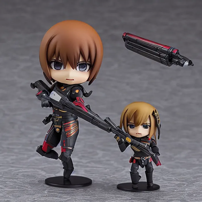 Image similar to destiny commander zavala, an anime nendoroid of commander zavala, figurine, detailed product photo