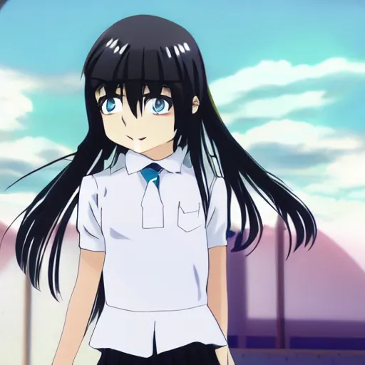 Image similar to mako from the watamote manga