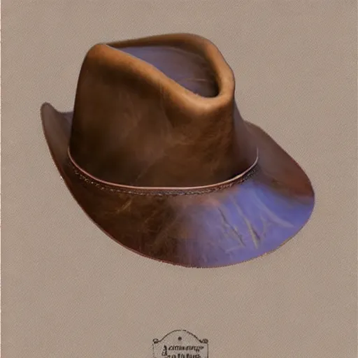 Image similar to leather patch hat, photo, realistic, light colors