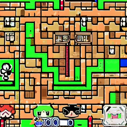 Image similar to paper mario style binding of isaac