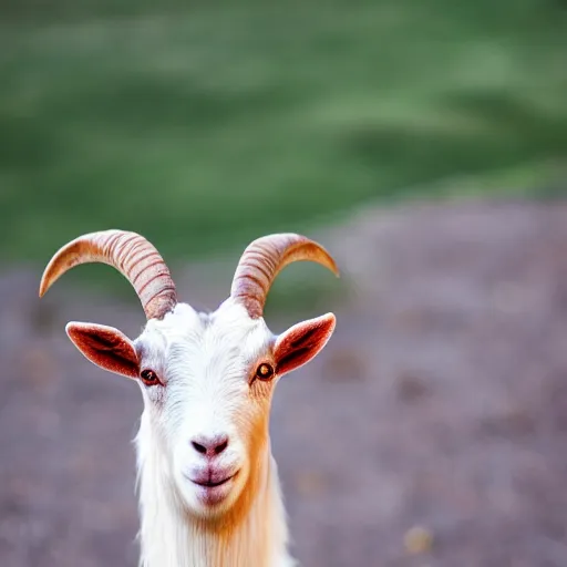 Image similar to a hybrid of a goat and a peach but mostly peach, 8 k, 4 k, professional photography, award winning photo