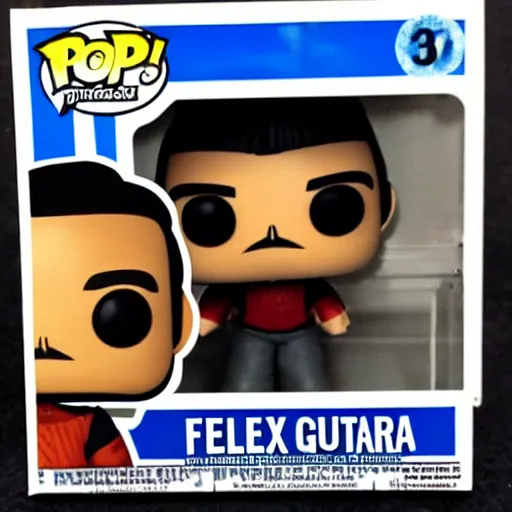 Image similar to Félix Guattari funko pop