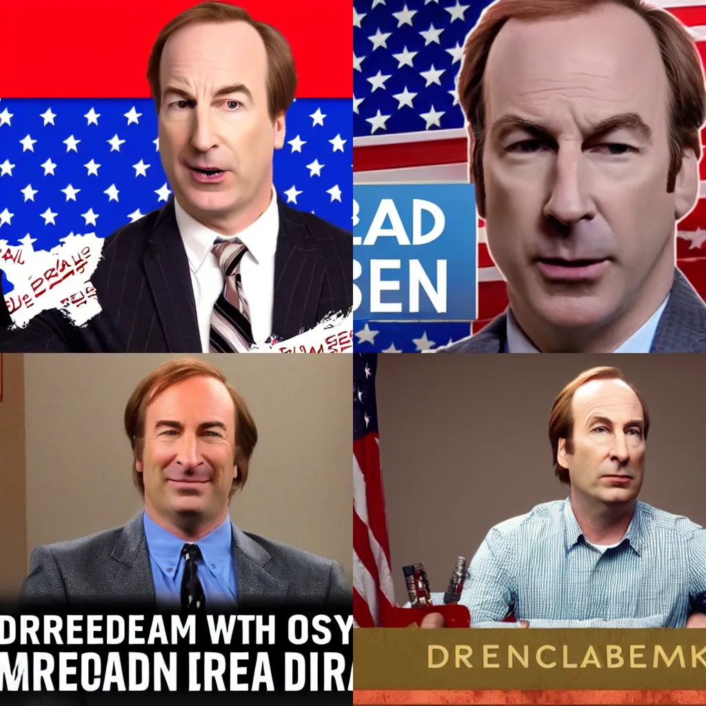 Prompt: !dream Bob Odenkirk (Saul Goodman) tells you your rights as an American in the style of a clickbait YouTube thumbnail