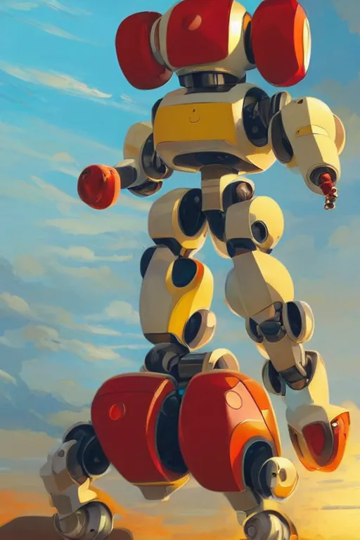 Image similar to metabots medabots medarotto medarot robot minimalist comics, behance hd by jesper ejsing, by rhads, makoto shinkai and lois van baarle, ilya kuvshinov, rossdraws global illumination ray tracing hdr radiating a glowing aura