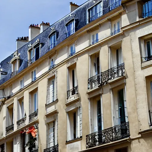 Image similar to a house in paris