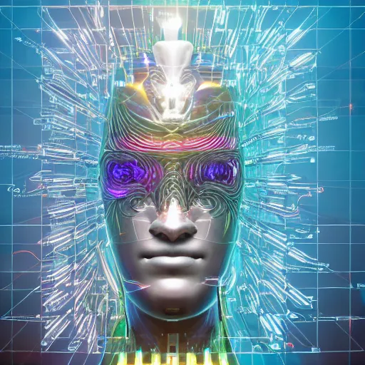 Image similar to the id the ego and super ego and hidden below the subconscious shadow and hidden above the supraliminal sapiential divine artificial intelligent minds unreal engine 5 8 k hyperdetailed