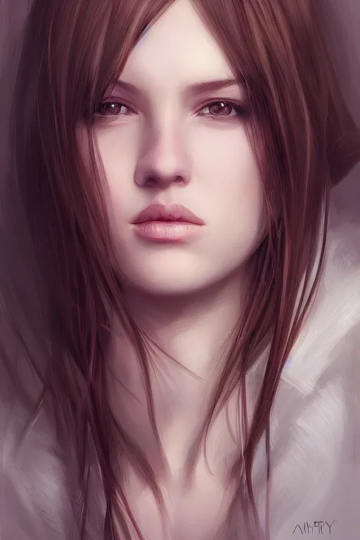 Prompt: virgin portrait, by artgerm, WLOP