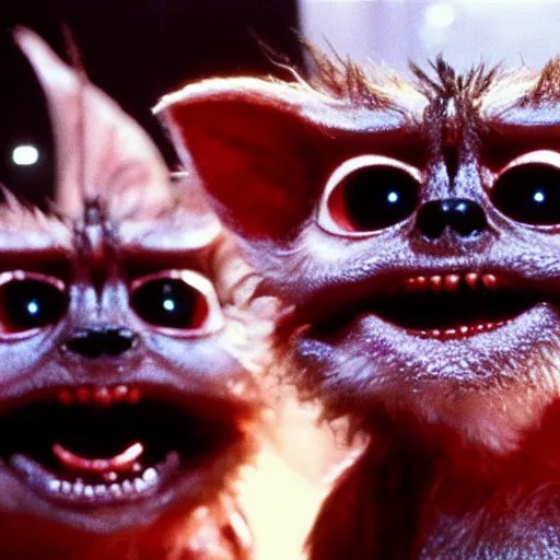 Image similar to Gremlins movie still 8k hdr