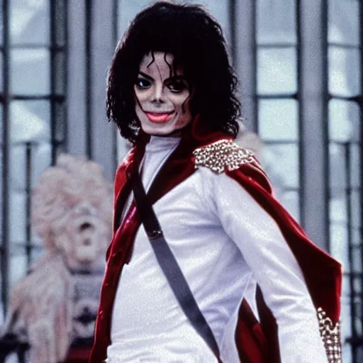 Image similar to “Michael Jackson as Harry Potter, cinematic, 4K”