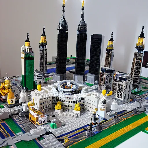 Image similar to makkah city lego set