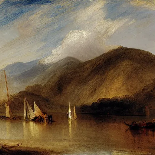 Image similar to paraty painted by william turner