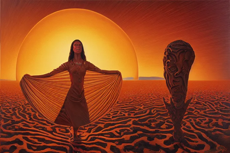 Prompt: the spanish queen of the sun, by jeffrey smith, oil on canvas