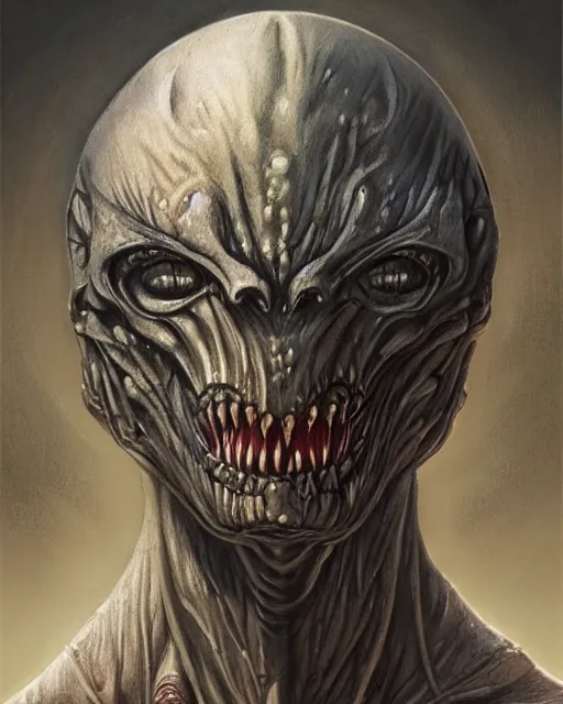 Prompt: monster design, by antonio j. manzanedo, giger, alex grey, trending on artstation