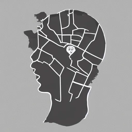Image similar to map of my head