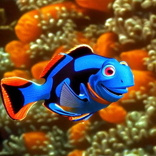 Image similar to live action finding nemo