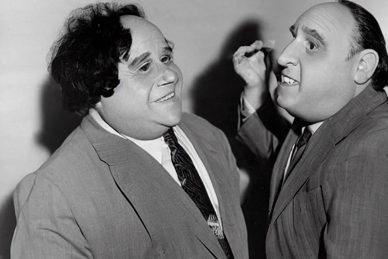 Image similar to Danny Devito in The Three Stooges