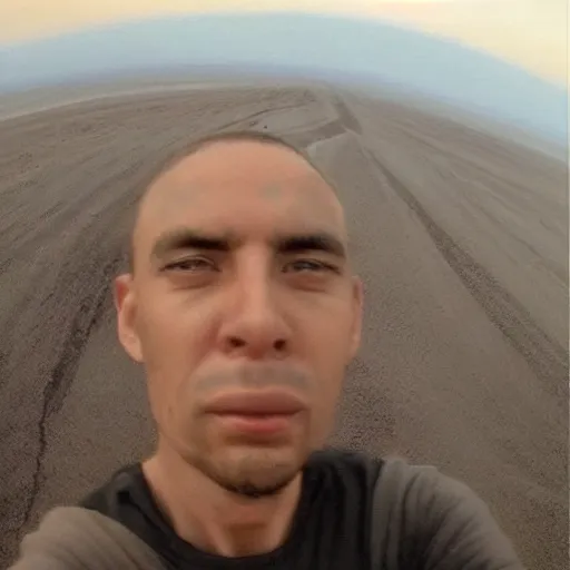 Image similar to the last selfie taken on planet earth photo,