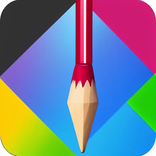 Image similar to pixar pencil as of clans app icon