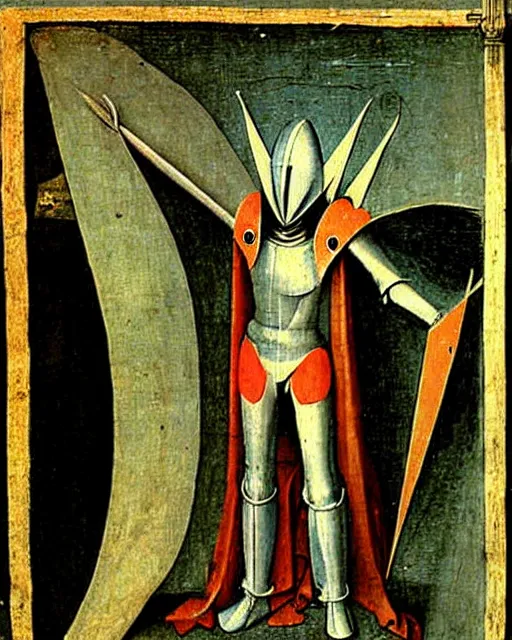 Image similar to starscream by hieronymus bosch