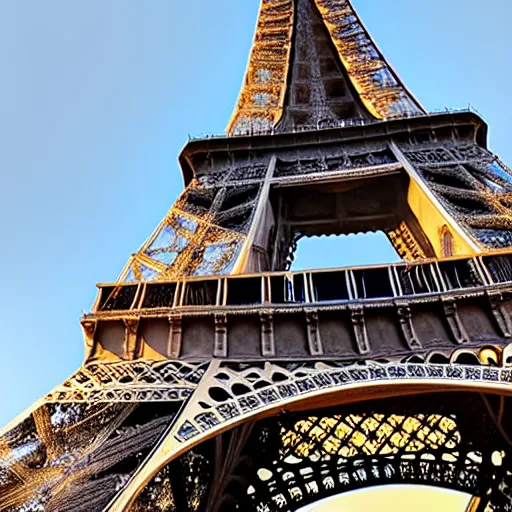 Prompt: Tour Eiffel, Big Ben, Colosseum, Parthenon, La Sagrada Família