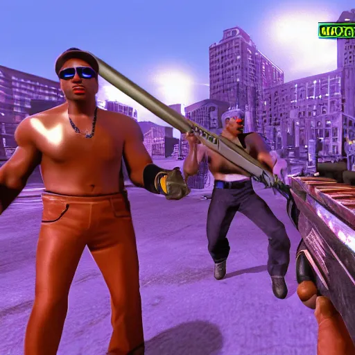 Prompt: Uncut Gems (2019) as a PS1 third person action game, screenshot