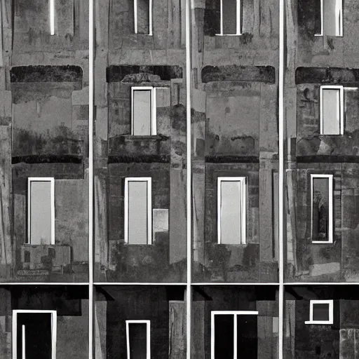 Prompt: a building in a stunning landscape by Alex Webb