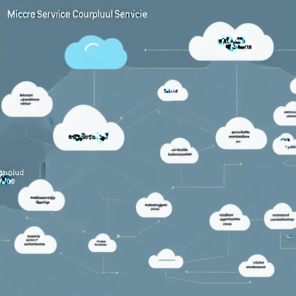 Image similar to a simple micro-service deployed to a public cloud , presented at keynote by CEO, trending on Artstation, by Visual Capitalist