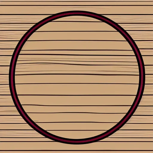 Prompt: wooden bowl atop lathe, vector art, simple