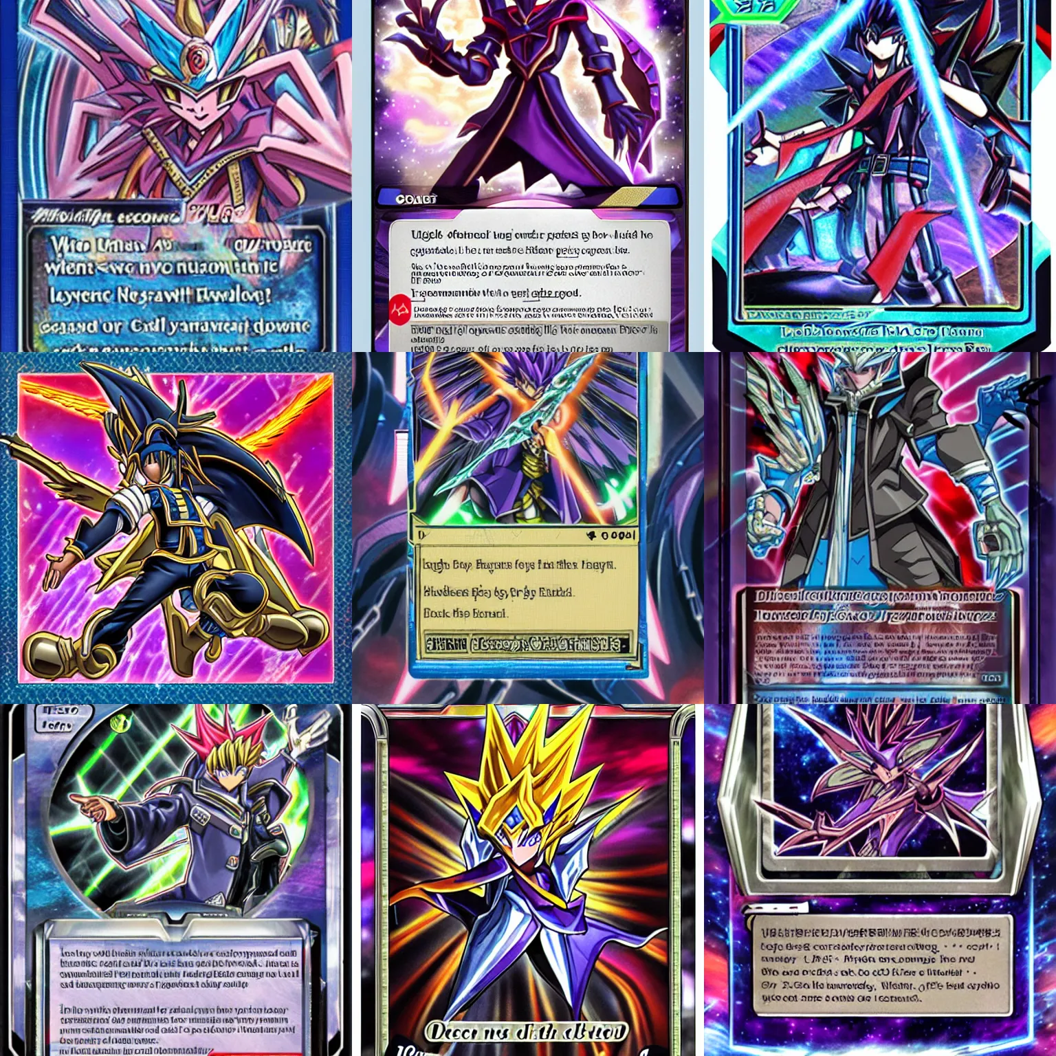 Prompt: futuristic yugioh card, detailed, trending