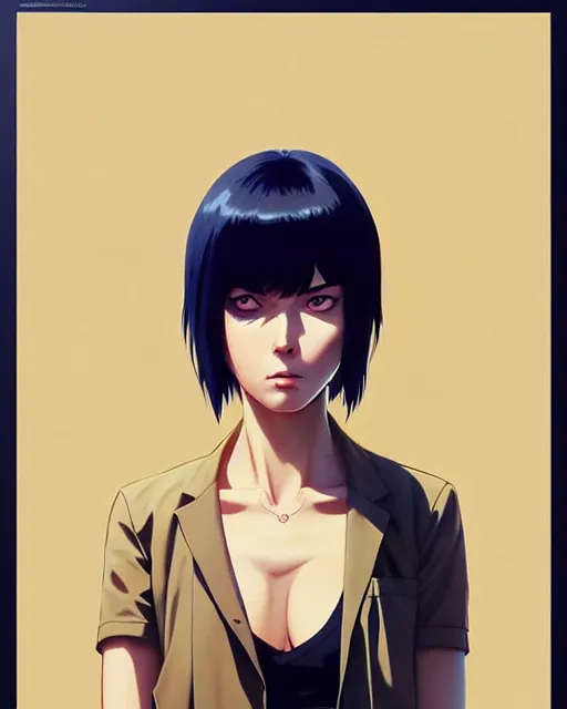 Image similar to dead inside!!!, fine - face, audrey plaza, realistic shaded perfect face, fine details. anime. realistic shaded lighting poster by ilya kuvshinov katsuhiro otomo ghost - in - the - shell, magali villeneuve, artgerm, jeremy lipkin and michael garmash and rob rey