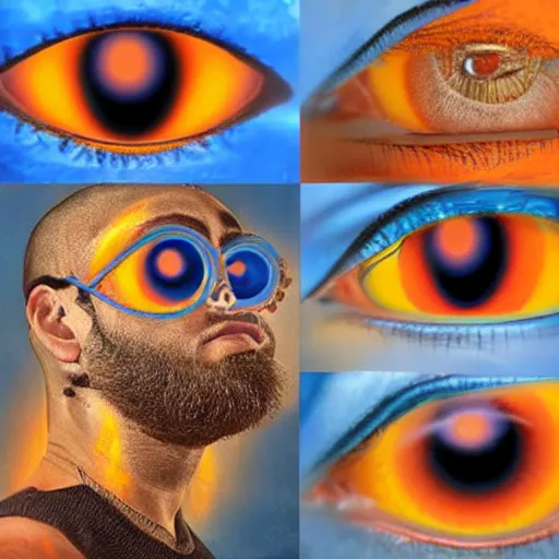 Image similar to 😎👳‍♂️👁🌌