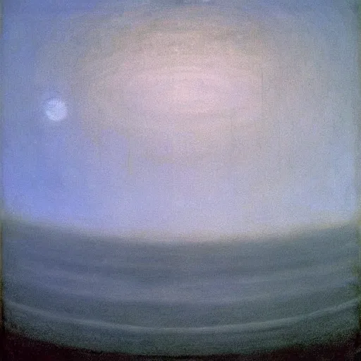 Prompt: the abstract painting'arctic void ', by caspar david friedrich, by rothko!!!