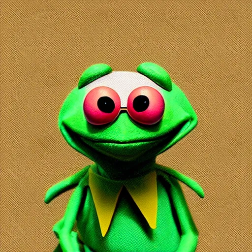 Image similar to face icon stylized minimalist kermit the frog 1 9 8 2, loftis, cory behance hd by jesper ejsing, by rhads, makoto shinkai and lois van baarle, ilya kuvshinov, rossdraws global illumination