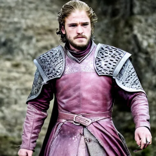 Prompt: Jesse pink man in the game of thrones