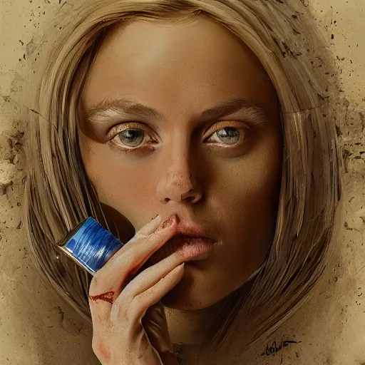 Prompt: high quality high detail painting by armin rahimi on behance strange obsession, hd