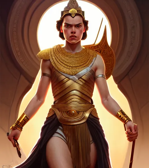 Prompt: ultra realistic illustration, daisy ridley as goddess athena, intricate, elegant, highly detailed, digital painting, artstation, concept art, smooth, sharp focus, illustration, by artgerm and greg rutkowski and alphonse mucha