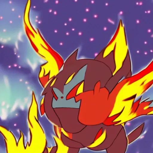 Image similar to new type of fire pokemon