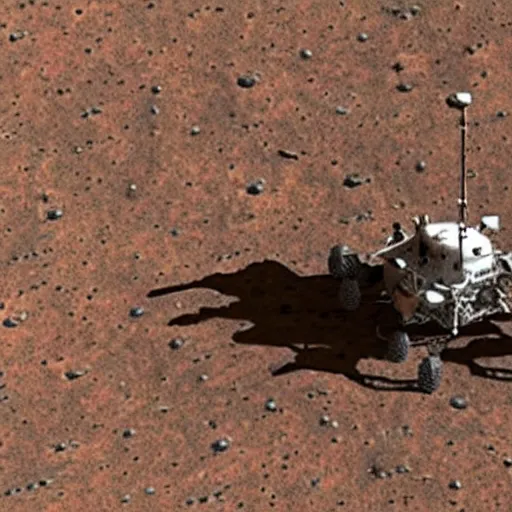 Prompt: Spacecraft made of wool on Mars. Mars is also made of wool