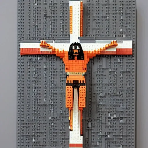 Lego jesus best sale on the cross