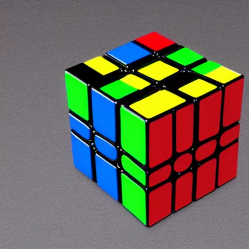 Prompt: hypercube rubik's cube