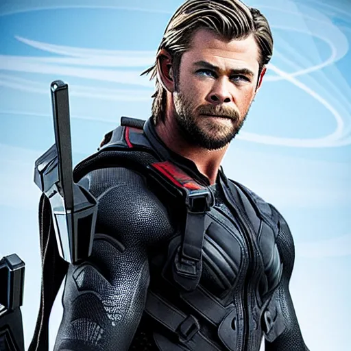 Prompt: chris hemsworth as the jackal