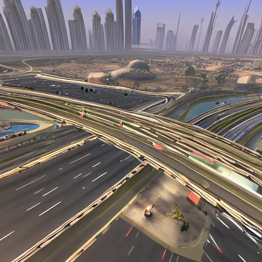 Image similar to gta : dubai by chris tulloch mccabe