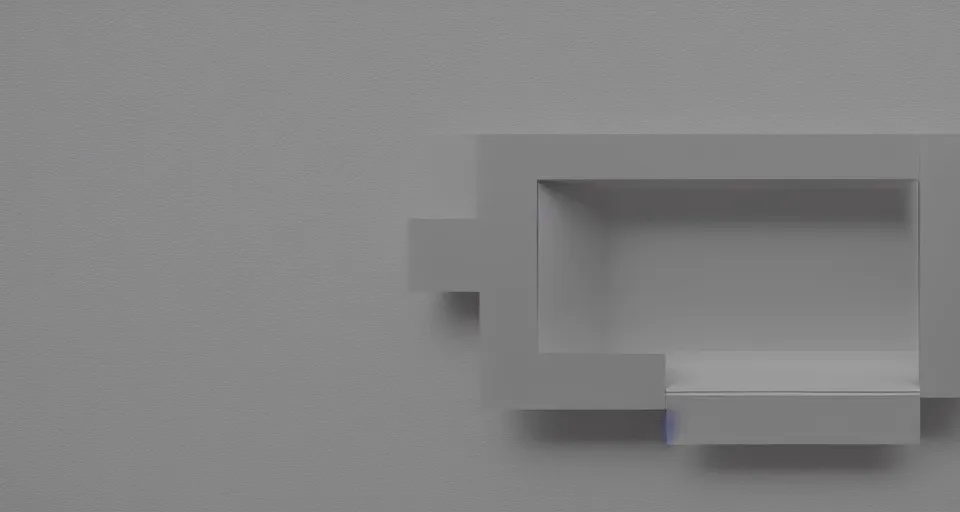 Prompt: Very neatly executed 3d graphic visualization of simple forms of unforeseen abstraction by Dieter Rams, unreal engine, 8k