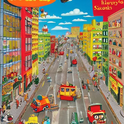 Image similar to The busy world of Richard Scarry