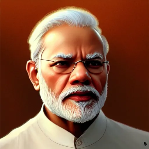 beautiful natural narendra modi, intricate, elegant, | Stable Diffusion ...