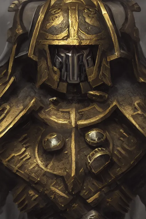 Image similar to armor portrait heros warhammer 4 0 k horus heresy fanart - the primarchs emperor by johannes helgeson animated with vfx concept artist & illustrator global illumination ray tracing hdr fanart arstation zbrush central hardmesh 8 k octane renderer comics stylized