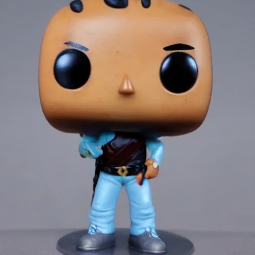 Prompt: funko pop of isaac foster